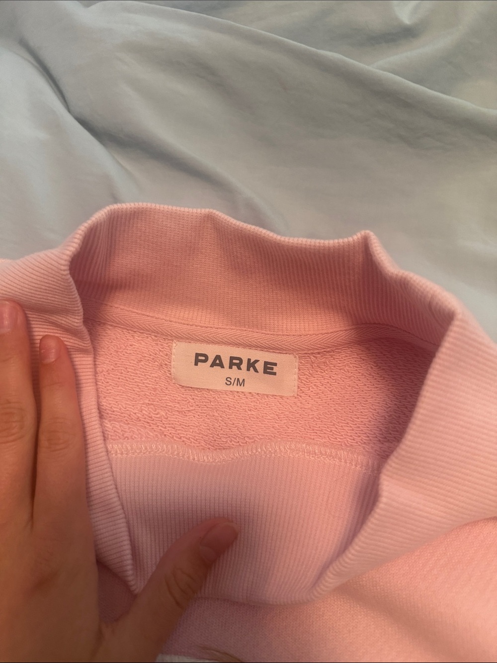 Parke frosting mock neck birthday drop - Picture 2 of 4